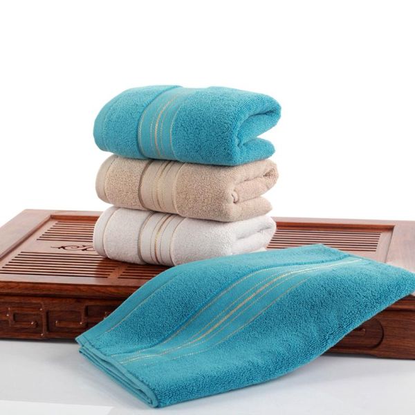 gold screen red towel soft absorbent thick gift cotton