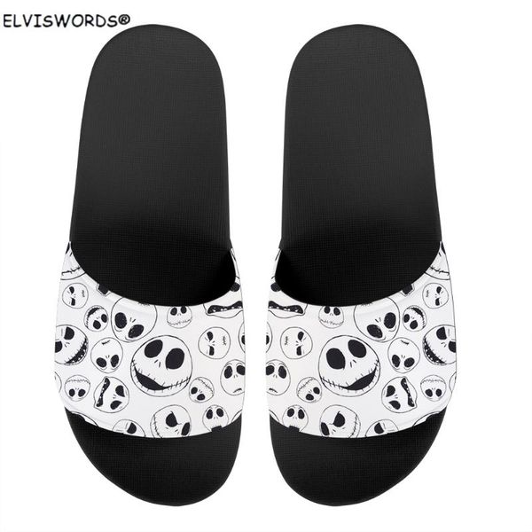 ladies summer flip flops nightmare before christmas jack print casual women's indoor slip on slides soft girls flats slippers, Black
ladies summer flip flops nightmare before christmas jack print casual women's indoor slip on slides soft girls flats slippers, Black