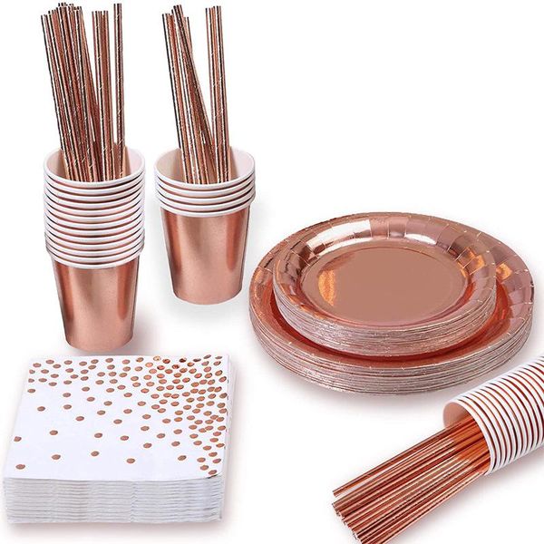 disposable dinnerware stamping rose gold tableware plate/napkin/cup happy birthday party deco kids wedding
disposable dinnerware stamping rose gold tableware plate/napkin/cup happy birthday party deco kids wedding