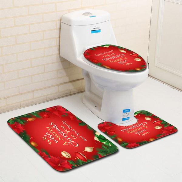 carpets 3d printed bath carpet set 3pcs christmas bathroom mat anti-slip water absorption toilet rug foot pads
carpets 3d printed bath carpet set 3pcs christmas bathroom mat anti-slip water absorption toilet rug foot pads