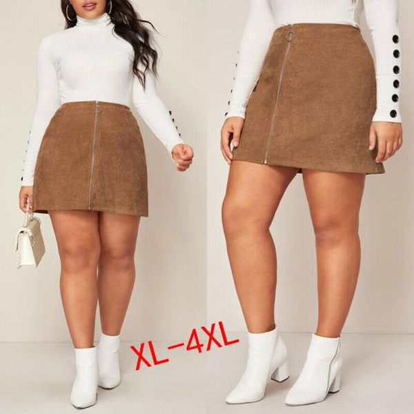 skirts women o-ring front zip up corduroy short skirt high waist pencil mini casual ladies loose plus size xl-4xl, Black
skirts women o-ring front zip up corduroy short skirt high waist pencil mini casual ladies loose plus size xl-4xl, Black