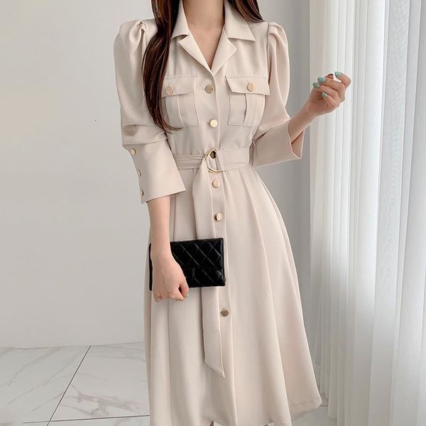 women's jackets korea chic elegant light mature woman spring autumn temperament slim with belt a-line female dress offic, Black;brown
women's jackets korea chic elegant light mature woman spring autumn temperament slim with belt a-line female dress offic, Black;brown