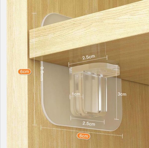 hooks & rails 6pcs punch-closet cabinet partition support wardrobe shoe bracket rack adhesive multifunction kitchen bathroom hook
hooks & rails 6pcs punch-closet cabinet partition support wardrobe shoe bracket rack adhesive multifunction kitchen bathroom hook