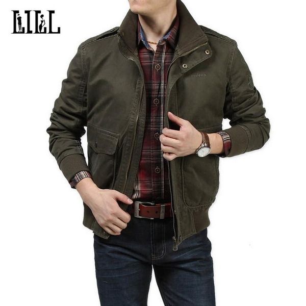 men's jackets 2021 spring military bomber jacket men army green casual coat brand clothing loose short khaki stand veste homme,uma379, Black;brown
men's jackets 2021 spring military bomber jacket men army green casual coat brand clothing loose short khaki stand veste homme,uma379, Black;brown