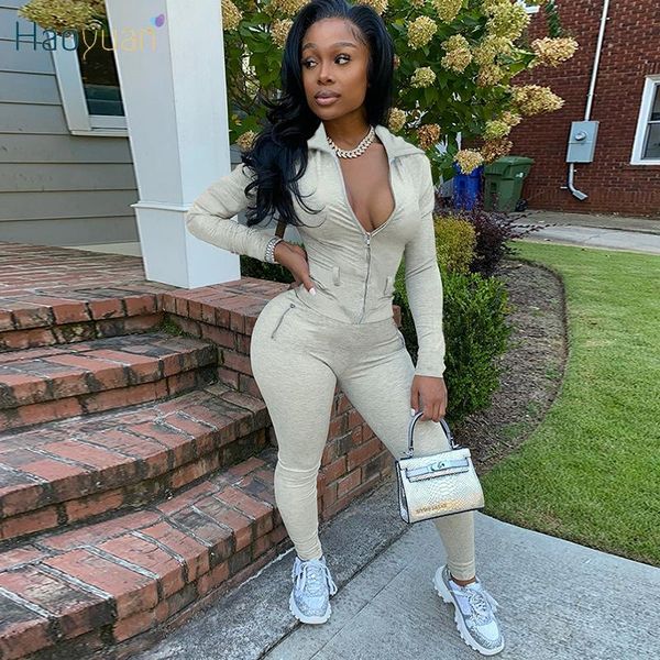 women's two piece pants haoyuan set zip up hoodies pencil women fall clothes streetwear outfits tracksuit club matching sets, White
women's two piece pants haoyuan set zip up hoodies pencil women fall clothes streetwear outfits tracksuit club matching sets, White