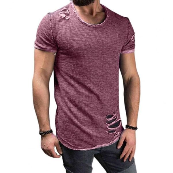 summer t-shirt solid color short sleeve cotton blend hole design pullover for men men's t-shirts, White;black
summer t-shirt solid color short sleeve cotton blend hole design pullover for men men's t-shirts, White;black