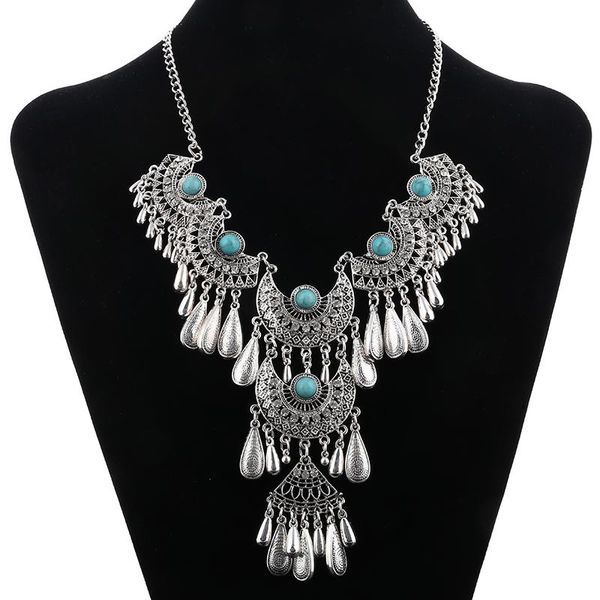pendant necklaces lovbeafas fashion collier femme bijoux bohemian choker statement necklace collar vintage maxi long fine jewelry, Silver
pendant necklaces lovbeafas fashion collier femme bijoux bohemian choker statement necklace collar vintage maxi long fine jewelry, Silver