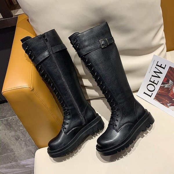 boots 2021 for women autumn fashion womens black platform zipper solid color bandage high size 34-40
boots 2021 for women autumn fashion womens black platform zipper solid color bandage high size 34-40