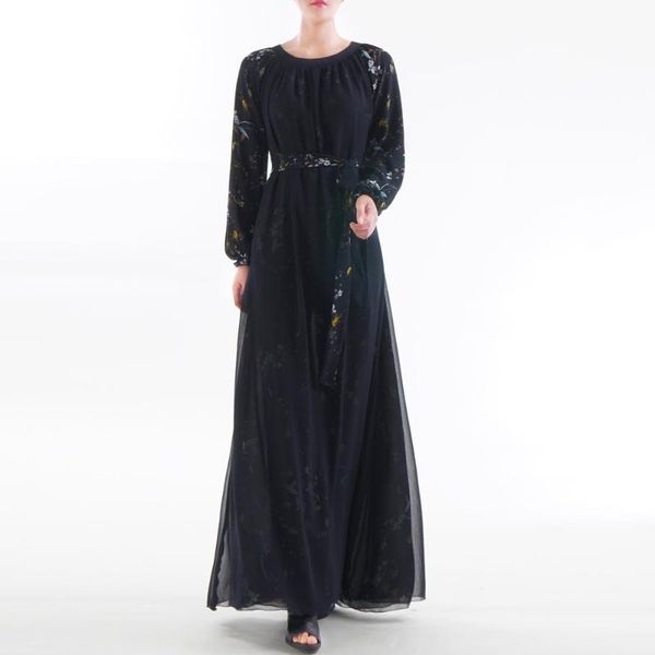 casual dresses double-layer composite chiffon printed long abaya muslim robe wear on both sides middle east ramadan arab islamic clothing, Black;gray
casual dresses double-layer composite chiffon printed long abaya muslim robe wear on both sides middle east ramadan arab islamic clothing, Black;gray