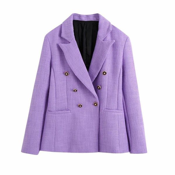 - 2703 fall 2021 europe and the united states women's wear a double-breasted suit coat of cultivate morality jackets, Black;brown
- 2703 fall 2021 europe and the united states women's wear a double-breasted suit coat of cultivate morality jackets, Black;brown