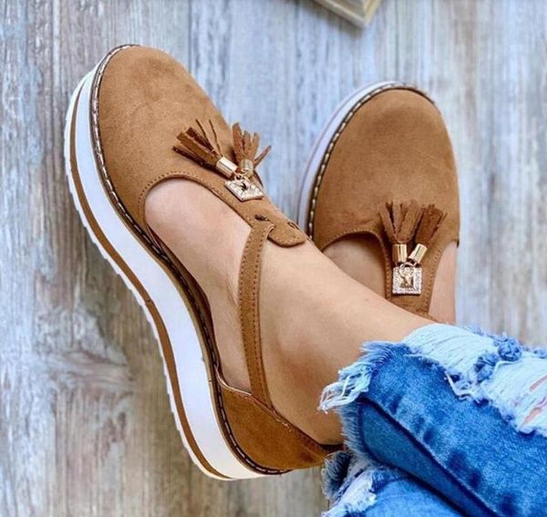 women's 2021 summer sandals tassel round toe flat platform pumps thick bottom vintage buckle strap casual beach shoes #, Black
women's 2021 summer sandals tassel round toe flat platform pumps thick bottom vintage buckle strap casual beach shoes #, Black