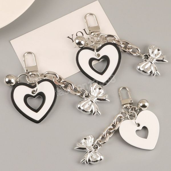 cute lovely bowknot keychain pendant with bell chain headphone cover women car bag decor key ring birthday party gifts keyring, Silver
cute lovely bowknot keychain pendant with bell chain headphone cover women car bag decor key ring birthday party gifts keyring, Silver