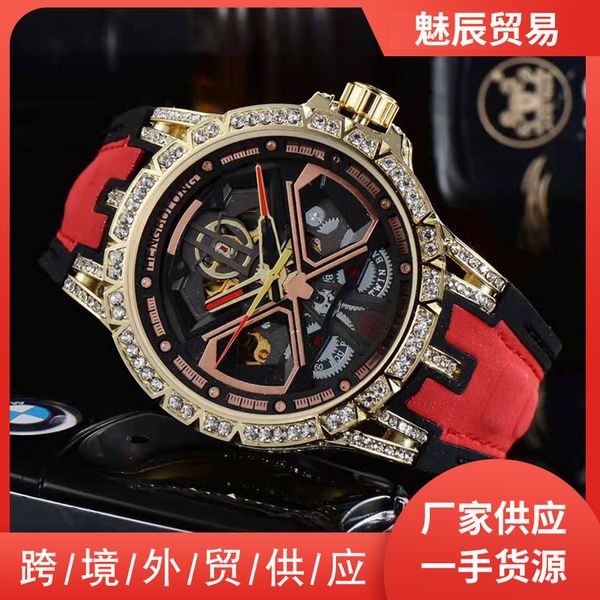 2021 new high grade net red fashion business hollow out diamond inlaid mechanical watch men's women's, Slivery;brown
2021 new high grade net red fashion business hollow out diamond inlaid mechanical watch men's women's, Slivery;brown