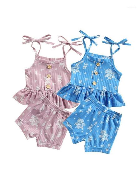 clothing sets 2pcs toddler summer outfit, girls floral tied spaghetti strap tank + elastic waist shorts, 6 months to 4 years1, White
clothing sets 2pcs toddler summer outfit, girls floral tied spaghetti strap tank + elastic waist shorts, 6 months to 4 years1, White