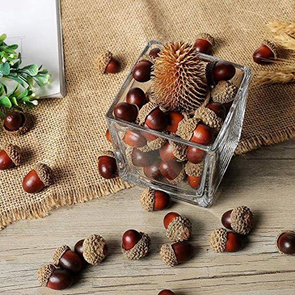party decoration artificial acorn, 100pcs fake nutty for home vase filler decor pography props christmas accessories
party decoration artificial acorn, 100pcs fake nutty for home vase filler decor pography props christmas accessories