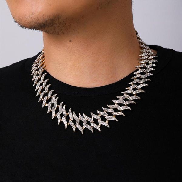 lacteo dark gothic square rhinestone men clavicle chain choker necklace street hip hop fashion for trend rapper gifts chokers, Golden;silver
lacteo dark gothic square rhinestone men clavicle chain choker necklace street hip hop fashion for trend rapper gifts chokers, Golden;silver