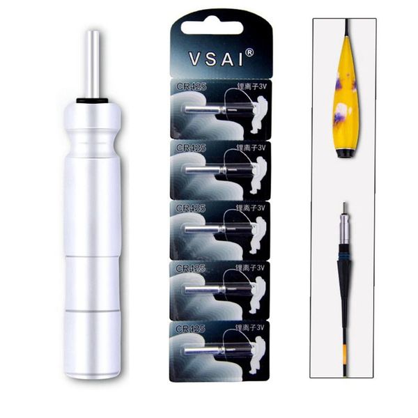 5pcs/lot cr425 batteries fishing float 3v night light lithium pin cells led float. accessories tools tackles //
5pcs/lot cr425 batteries fishing float 3v night light lithium pin cells led float. accessories tools tackles //