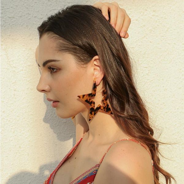 exaggerated large star acrylic earrings for women fashion tortoiseshell resin leopard geometry statement dangle acetate brincos & chandelier, Silver
exaggerated large star acrylic earrings for women fashion tortoiseshell resin leopard geometry statement dangle acetate brincos & chandelier, Silver