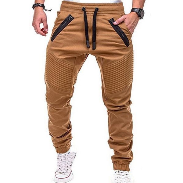 mans pants solid pleated sports zipper pocket long trousers male autumn men clothing casual sweatpants ropa hombre men's, Black
mans pants solid pleated sports zipper pocket long trousers male autumn men clothing casual sweatpants ropa hombre men's, Black