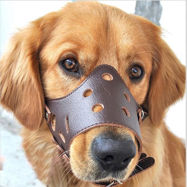 dog collars & leashes adjustable leather muzzle mask mouth soft anti schewing pet training products for small medium large xs-xxl
dog collars & leashes adjustable leather muzzle mask mouth soft anti schewing pet training products for small medium large xs-xxl