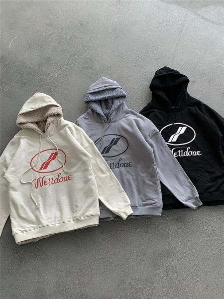 men's hoodies & sweatshirts oversize keep warm pullover 2021fw we11done hoodie men women 1:1 quality plus velvet thickening welldone, Black
men's hoodies & sweatshirts oversize keep warm pullover 2021fw we11done hoodie men women 1:1 quality plus velvet thickening welldone, Black