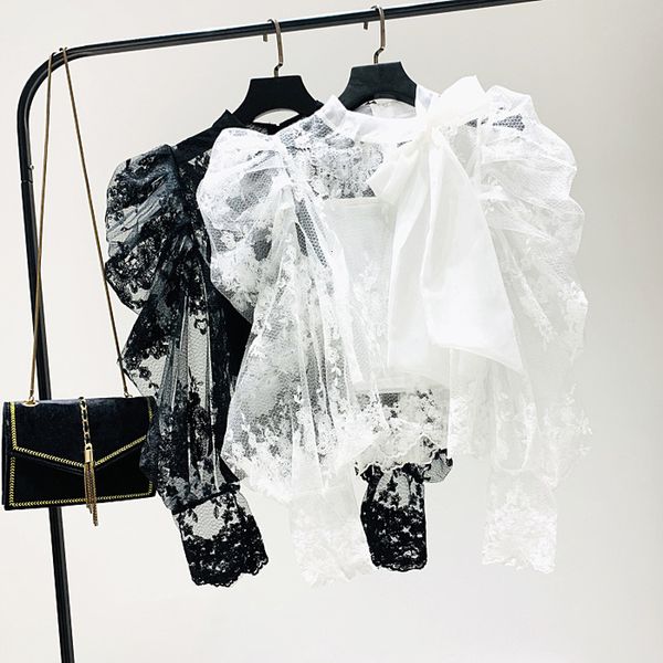 suits fashion voile blouse bustier 2 piece set vintage thin long sleeve shirt + suit female blouses, White;black
suits fashion voile blouse bustier 2 piece set vintage thin long sleeve shirt + suit female blouses, White;black