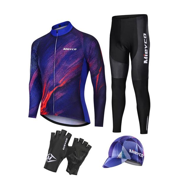 racing sets cycling jersey set breathable moisture wicking bicycle clothing mtb riding long sleeve sportswear mountain road bike bmx uniform, Black;blue
racing sets cycling jersey set breathable moisture wicking bicycle clothing mtb riding long sleeve sportswear mountain road bike bmx uniform, Black;blue