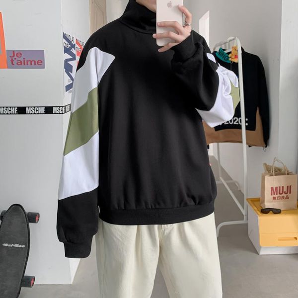 men's hoodies & sweatshirts men y2k punk style streetwear korean fashion clothes spring vintage clothing 2021 pullovers street wear swe, Black
men's hoodies & sweatshirts men y2k punk style streetwear korean fashion clothes spring vintage clothing 2021 pullovers street wear swe, Black