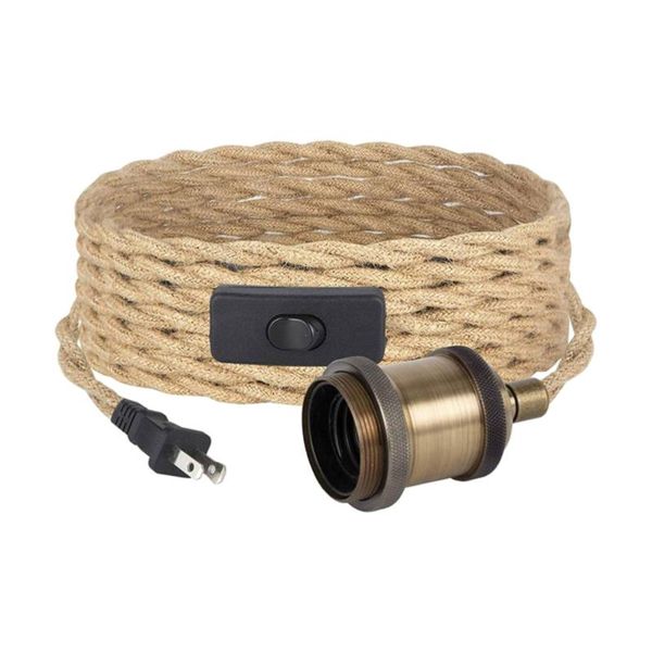 lamp holders & bases 1 set vintage rope ceiling lights hanging lamps us plug (coffee)
lamp holders & bases 1 set vintage rope ceiling lights hanging lamps us plug (coffee)