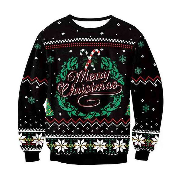 merry letter 2021 christmas sweaters casual o neck pullovers 3d print jumper xmas gifts cloth, Black
merry letter 2021 christmas sweaters casual o neck pullovers 3d print jumper xmas gifts cloth, Black