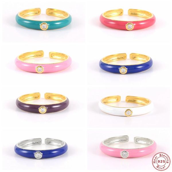 cluster rings aide 925 sterling silver 2021 trend colorful enamel zircon opening for women luxury summer fine jewelry resizable, Golden;silver
cluster rings aide 925 sterling silver 2021 trend colorful enamel zircon opening for women luxury summer fine jewelry resizable, Golden;silver