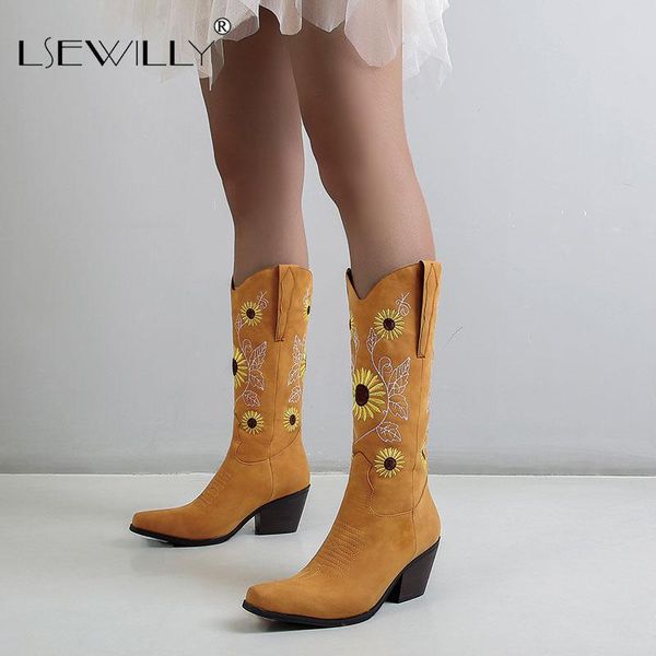 boots lsewilly embroidery western cowboy for women punk high heels calf cowgirl ladies autumn winter shoes botas mujer, Black
boots lsewilly embroidery western cowboy for women punk high heels calf cowgirl ladies autumn winter shoes botas mujer, Black