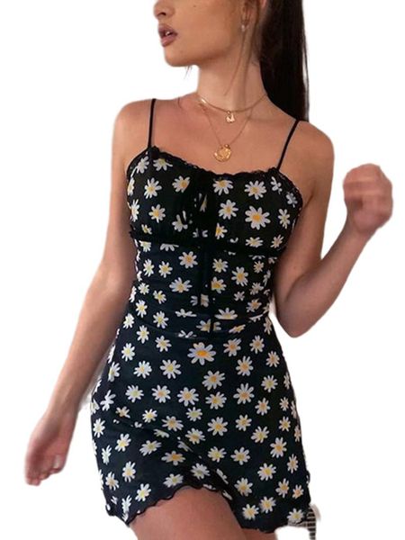 casual dresses women slip dress adjustable spaghetti straps daisy print summer boho backless clothes, Black;gray
casual dresses women slip dress adjustable spaghetti straps daisy print summer boho backless clothes, Black;gray