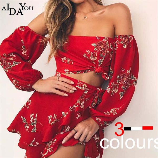 women's two piece pants aidayou summer 2021 fashion women vestdos strapless floral long sleevetwo set blouse+mini dress casual ouc3303, White
women's two piece pants aidayou summer 2021 fashion women vestdos strapless floral long sleevetwo set blouse+mini dress casual ouc3303, White