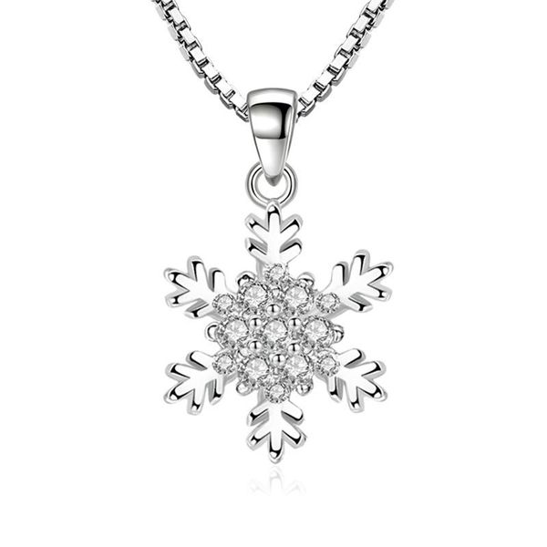 s925 sterling silver pendant necklace snowflake cubic zirconia charms necklaces
s925 sterling silver pendant necklace snowflake cubic zirconia charms necklaces