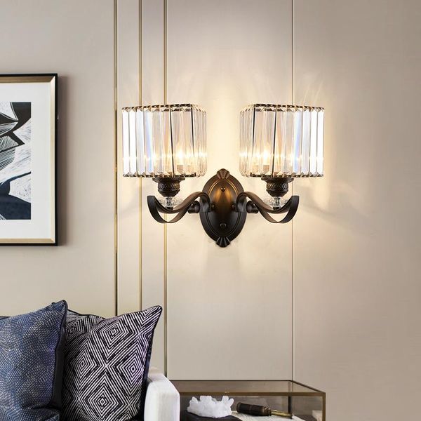 wall lamp crystal bedroom bedside living room same style staircase aisle el model light luxury american tv
wall lamp crystal bedroom bedside living room same style staircase aisle el model light luxury american tv