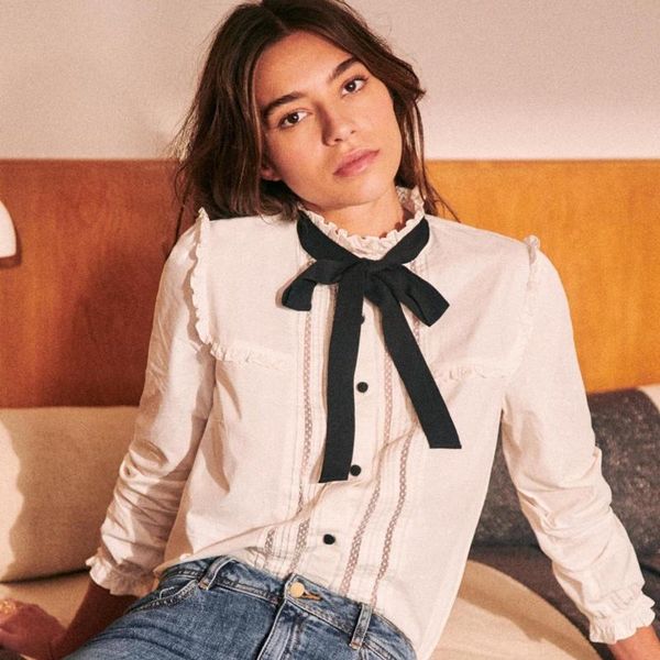 women's blouses & shirts lace patchwork ruffled blouse fmale long sleeve turtleneck bow tie white cotton 2021 vintage ropa mujer chemis
women's blouses & shirts lace patchwork ruffled blouse fmale long sleeve turtleneck bow tie white cotton 2021 vintage ropa mujer chemis