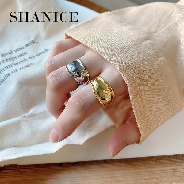 cluster rings shanice 925 sterling silver open ring geometric minimalist wide surface irregular wave rock women anti-allergy, Golden;silver
cluster rings shanice 925 sterling silver open ring geometric minimalist wide surface irregular wave rock women anti-allergy, Golden;silver
