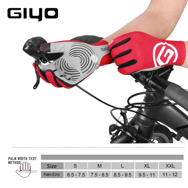 giyo gloves cycling full finger gloves anti-slip long finger mtb glove bicycle lycra fabric mittens road bike cycling equipmentg, Blue;gray
giyo gloves cycling full finger gloves anti-slip long finger mtb glove bicycle lycra fabric mittens road bike cycling equipmentg, Blue;gray