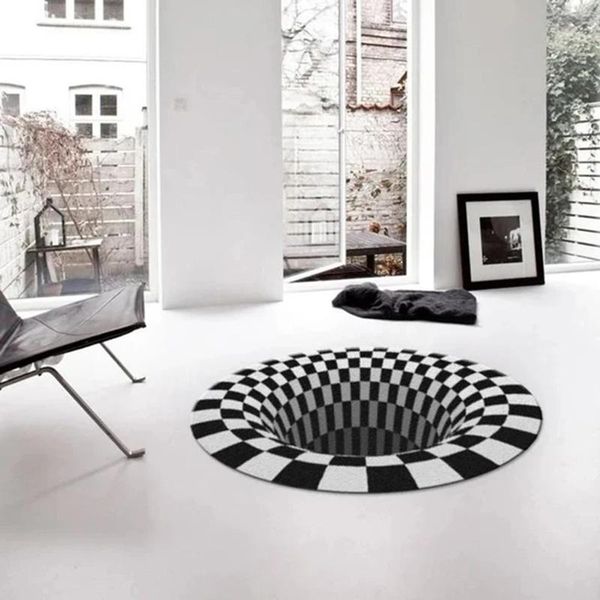 vortex illusion rug 3d trap effect printing carpet bedroom living room study floor mat mvi-ing outdoor pads
vortex illusion rug 3d trap effect printing carpet bedroom living room study floor mat mvi-ing outdoor pads