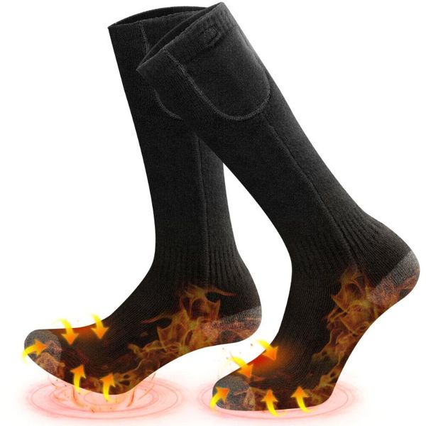 sports socks 1pair men women foot warmer usb rechargeable skiing breathable 3 settings gift washable for winter electric heated camping, Black
sports socks 1pair men women foot warmer usb rechargeable skiing breathable 3 settings gift washable for winter electric heated camping, Black
