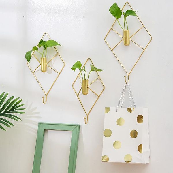 hooks & rails home decor rhombus metal wall decoration nordic minimalist wrought iron geometry test tube hydroponic hanging vase
hooks & rails home decor rhombus metal wall decoration nordic minimalist wrought iron geometry test tube hydroponic hanging vase
