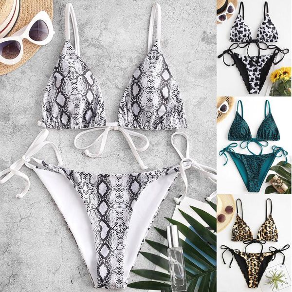 snakeskin bikini women swimwear leopard bikinis biquini set bandage push up swimsuit ladies beachwear halter women's, White;black
snakeskin bikini women swimwear leopard bikinis biquini set bandage push up swimsuit ladies beachwear halter women's, White;black