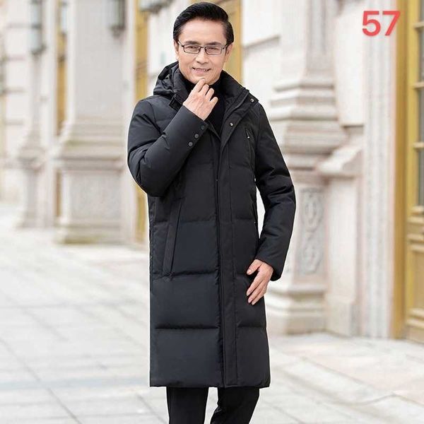 dad winter 90 down medium long section thickened middle-aged and elderly knee length jacket men's top, Black
dad winter 90 down medium long section thickened middle-aged and elderly knee length jacket men's top, Black