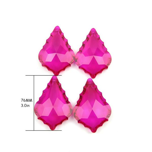 76mm chandelier pendants fuchsia 20units glass lamp parts for luxury big lighting&chandelier crystal decor
76mm chandelier pendants fuchsia 20units glass lamp parts for luxury big lighting&chandelier crystal decor