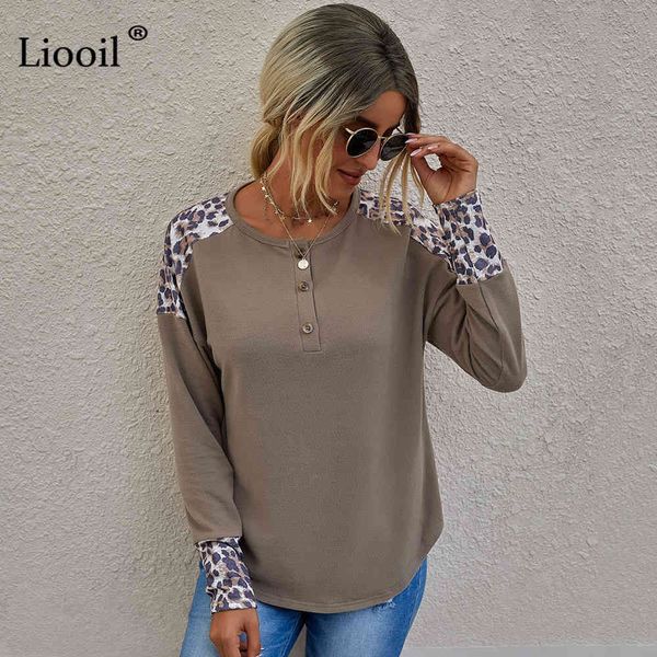 shorts casual loose patchwork leopard print shirt women long sleeve o neck with button ladies spring autumn pullovers and blouses, White;black
shorts casual loose patchwork leopard print shirt women long sleeve o neck with button ladies spring autumn pullovers and blouses, White;black