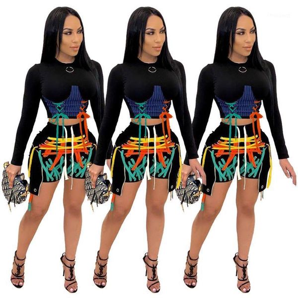women's tracksuits two-piece printed shorts, fashionable and casual, trendy eyelet webbing collocation, clothing, 2021 summer women, Gray
women's tracksuits two-piece printed shorts, fashionable and casual, trendy eyelet webbing collocation, clothing, 2021 summer women, Gray