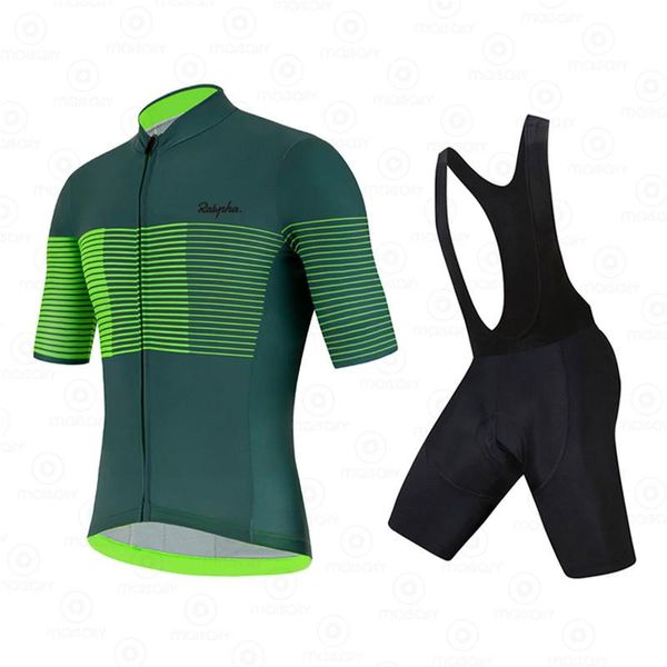 racing sets ralvpha 2021cycling jersey summer short raphaful sleeve cycling clothing riding sports breathable bib shorts bike clothes, Black;blue
racing sets ralvpha 2021cycling jersey summer short raphaful sleeve cycling clothing riding sports breathable bib shorts bike clothes, Black;blue