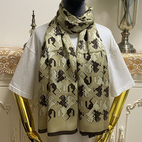 women's silk scarf scarves good quality 100%silk material thin and soft pint letters horse pattern size 180cm - 65cm, Blue;gray
women's silk scarf scarves good quality 100%silk material thin and soft pint letters horse pattern size 180cm - 65cm, Blue;gray
