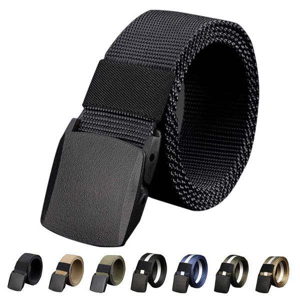 belts men's casual fashion tactical belt alloy automatic buckle youth students outdoor sports training, Black;brown
belts men's casual fashion tactical belt alloy automatic buckle youth students outdoor sports training, Black;brown